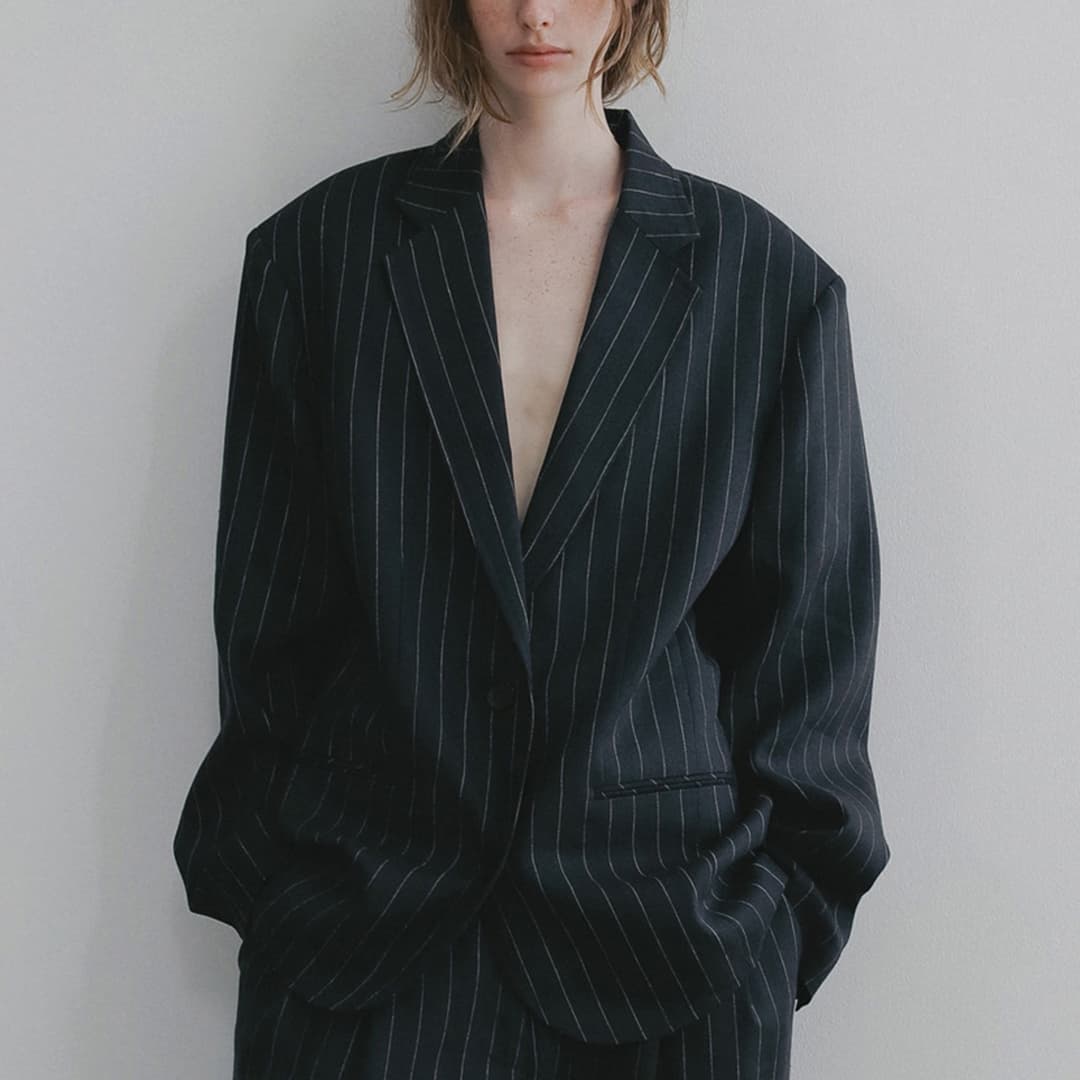 anuke アンヌーク オーバー リネン ジャケット Over Linen Jacket