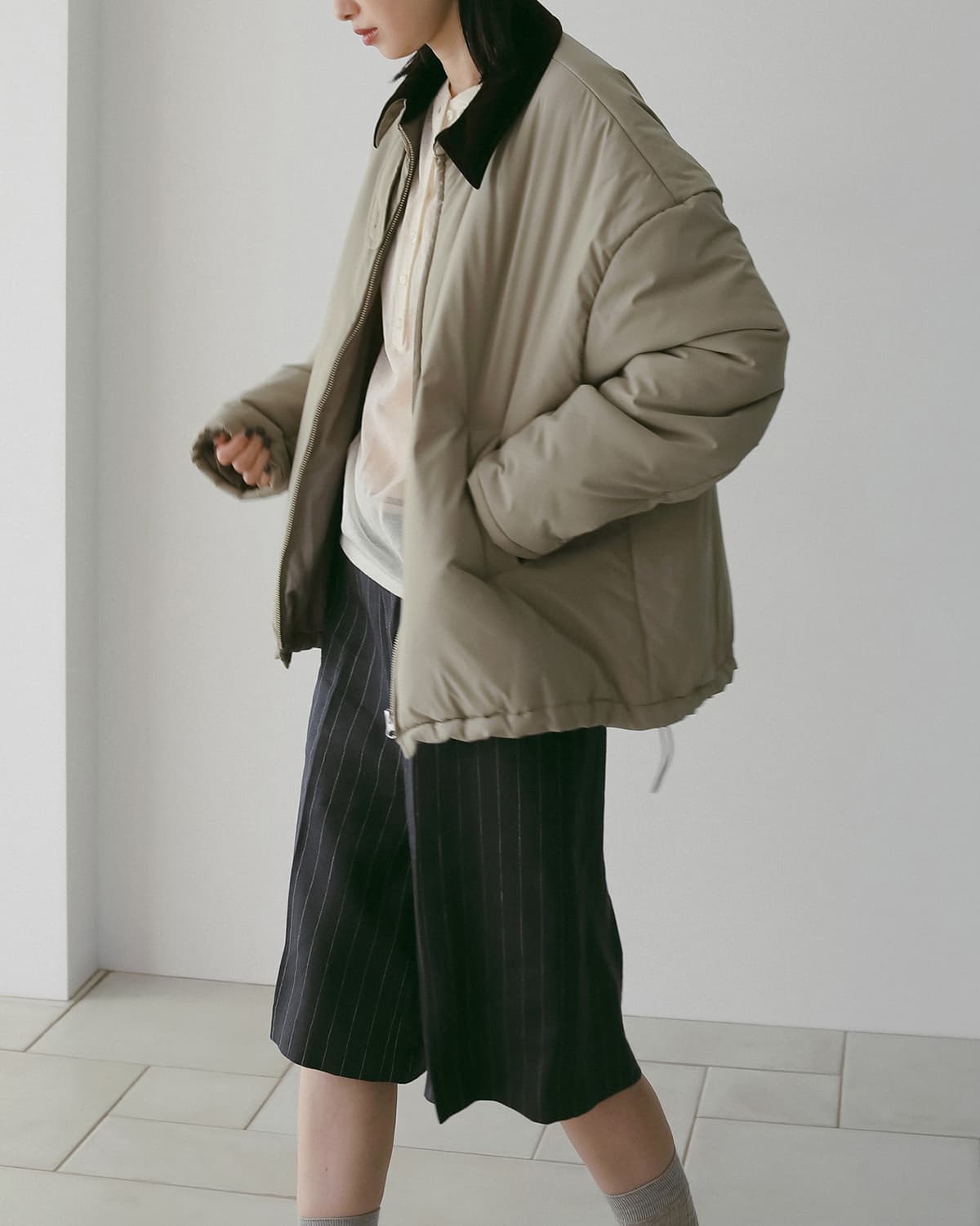 anuke アンヌーク リネン ハーフ パンツ Linen Half Pants 62610705