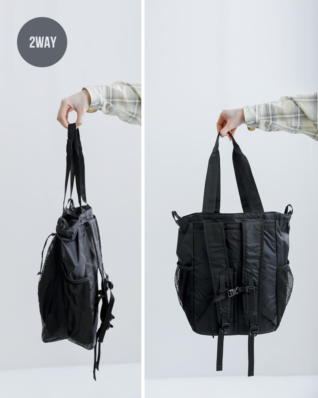 バッグ Caristyle Double Face Leather 2way Tote Bag｜ORCIVAL