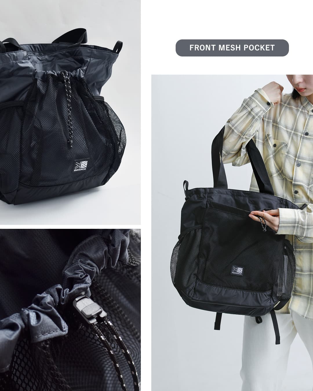 KARRIMOR カリマー 2way グラブ トートパック 20L grab tote pack