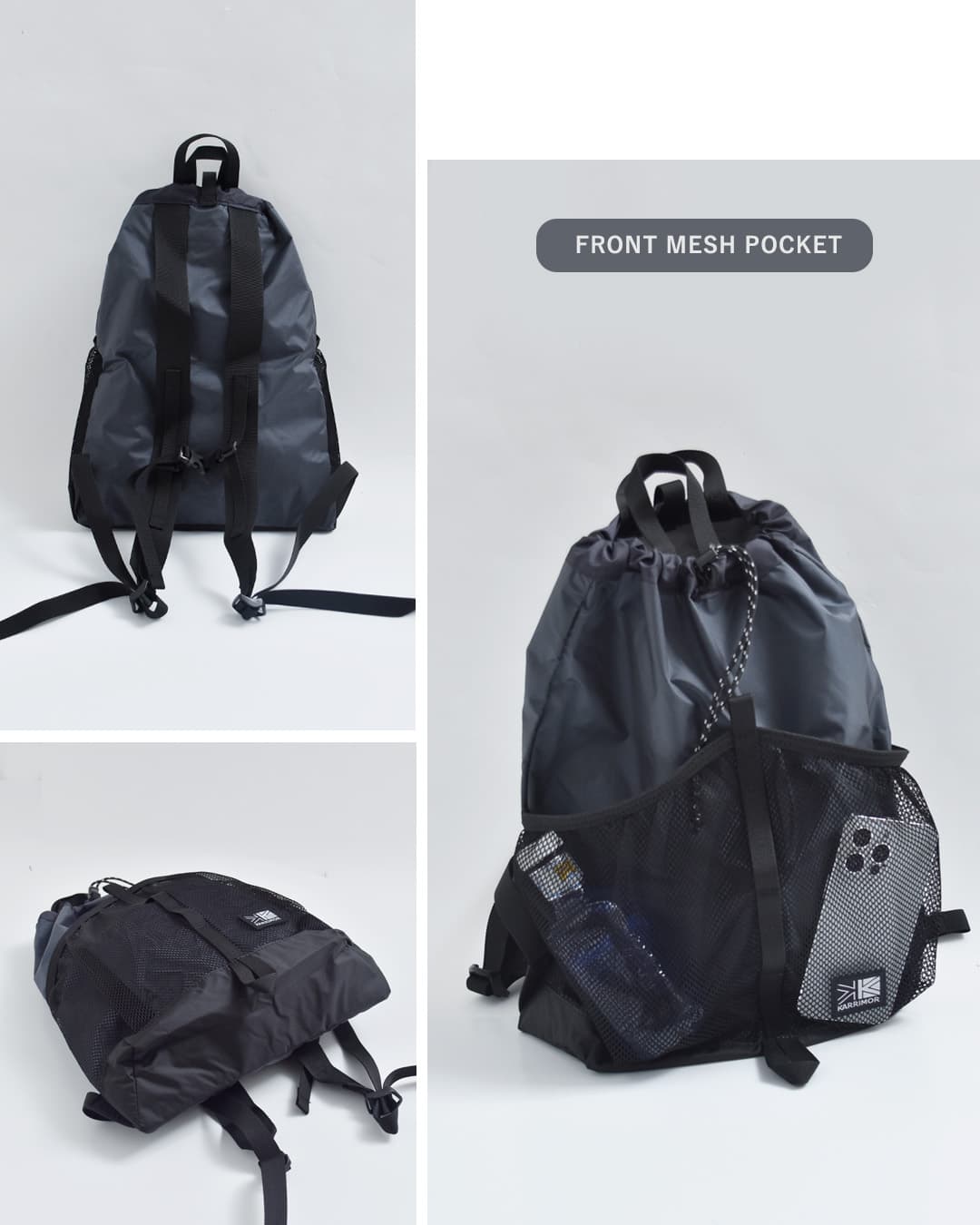 KARRIMOR カリマー グラブ ナップサック ミニ 10L grab knapsack mini