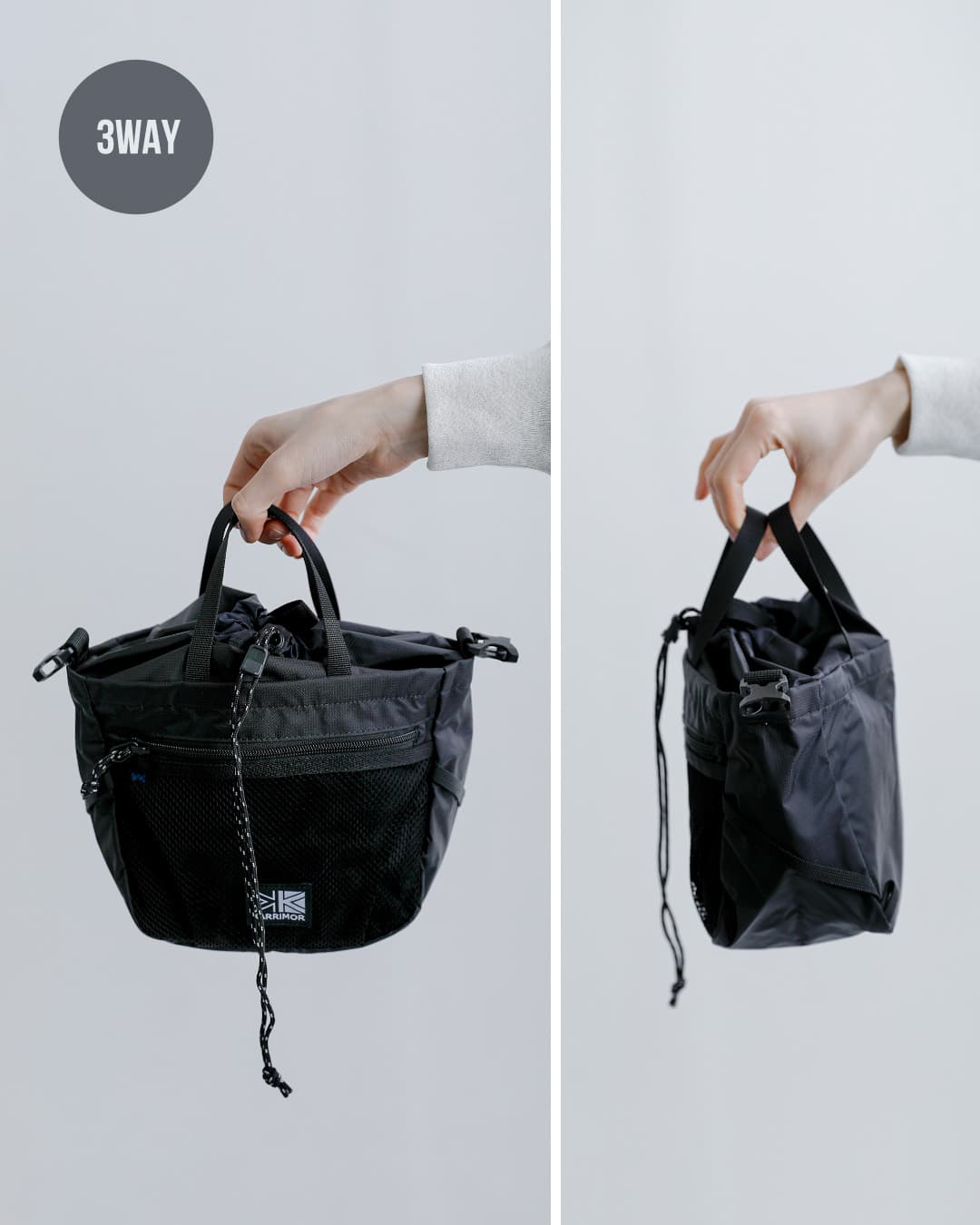 クーポン対象】KARRIMOR カリマー 3way グラブ ミニ キャリー 4L grab