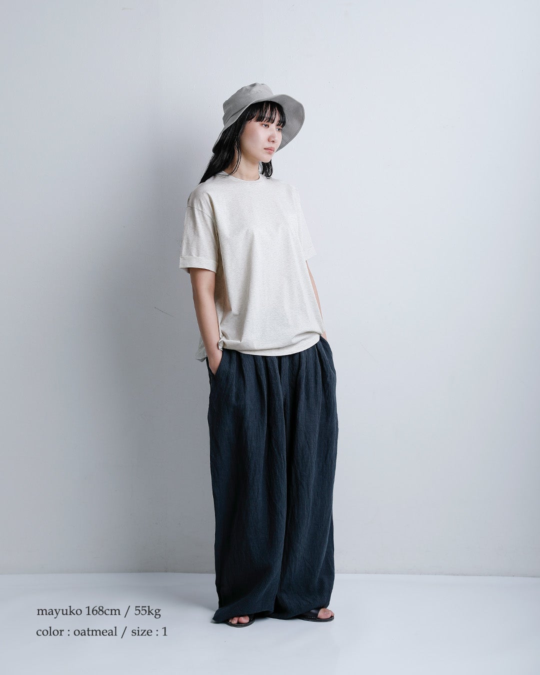 Dulcamara ドゥルカマラ UVカット 接触冷感 コットン バルーンTシャツ