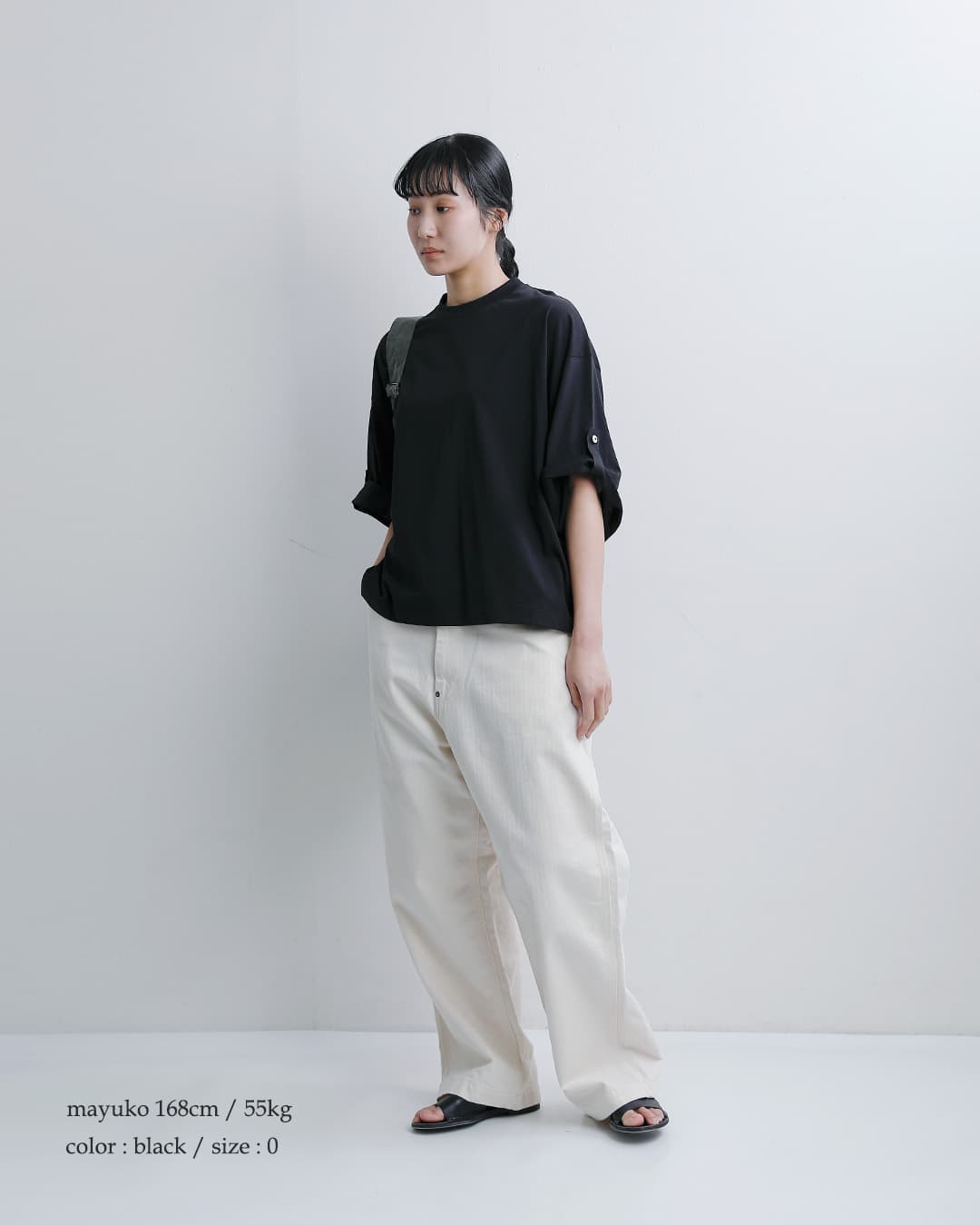 Dulcamara ドゥルカマラ UVカット 接触冷感 コットン ロールアップT