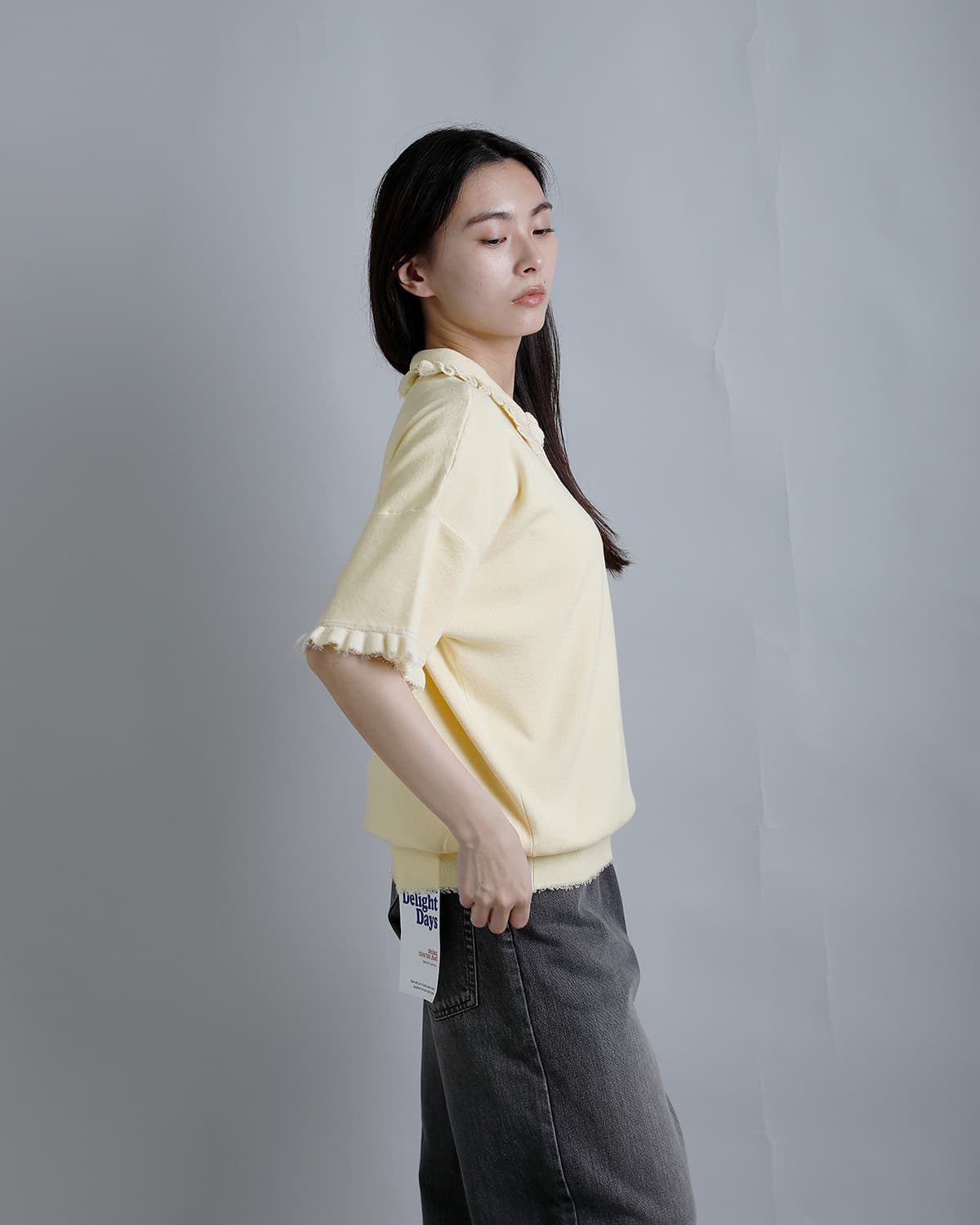 RHODOLIRION ロドリリオン 刺繍 半袖ポロシャツ “Embroidery Polo