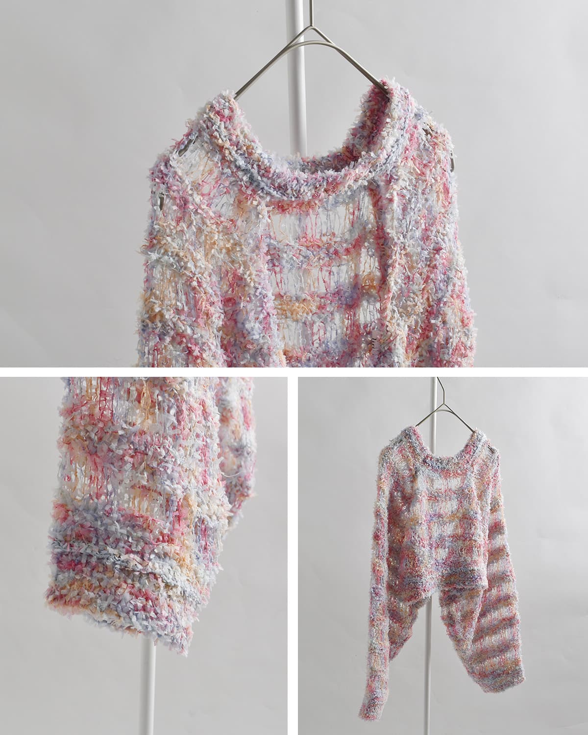 RHODOLIRION ロドリリオン ファンシーヤーン ニットボレロ “Knit