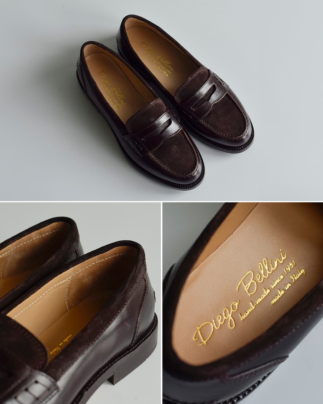 DIEGO BELLINI ディエゴベリーニ バッファロー×スエード コイン