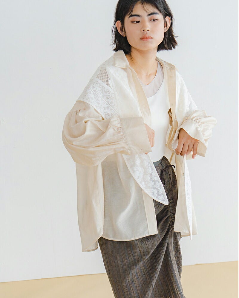 30%OFF】whyto ホワイト シアー コンビネーション 2way タンクトップ