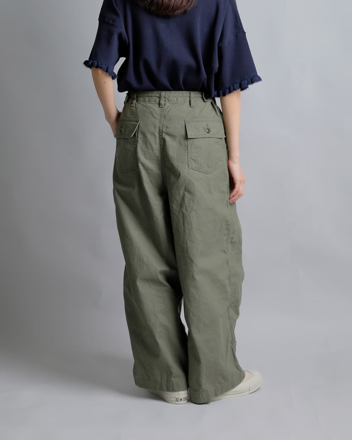 Needles ニードルス コットン H.D.ファティーグパンツ “H.D. Pant