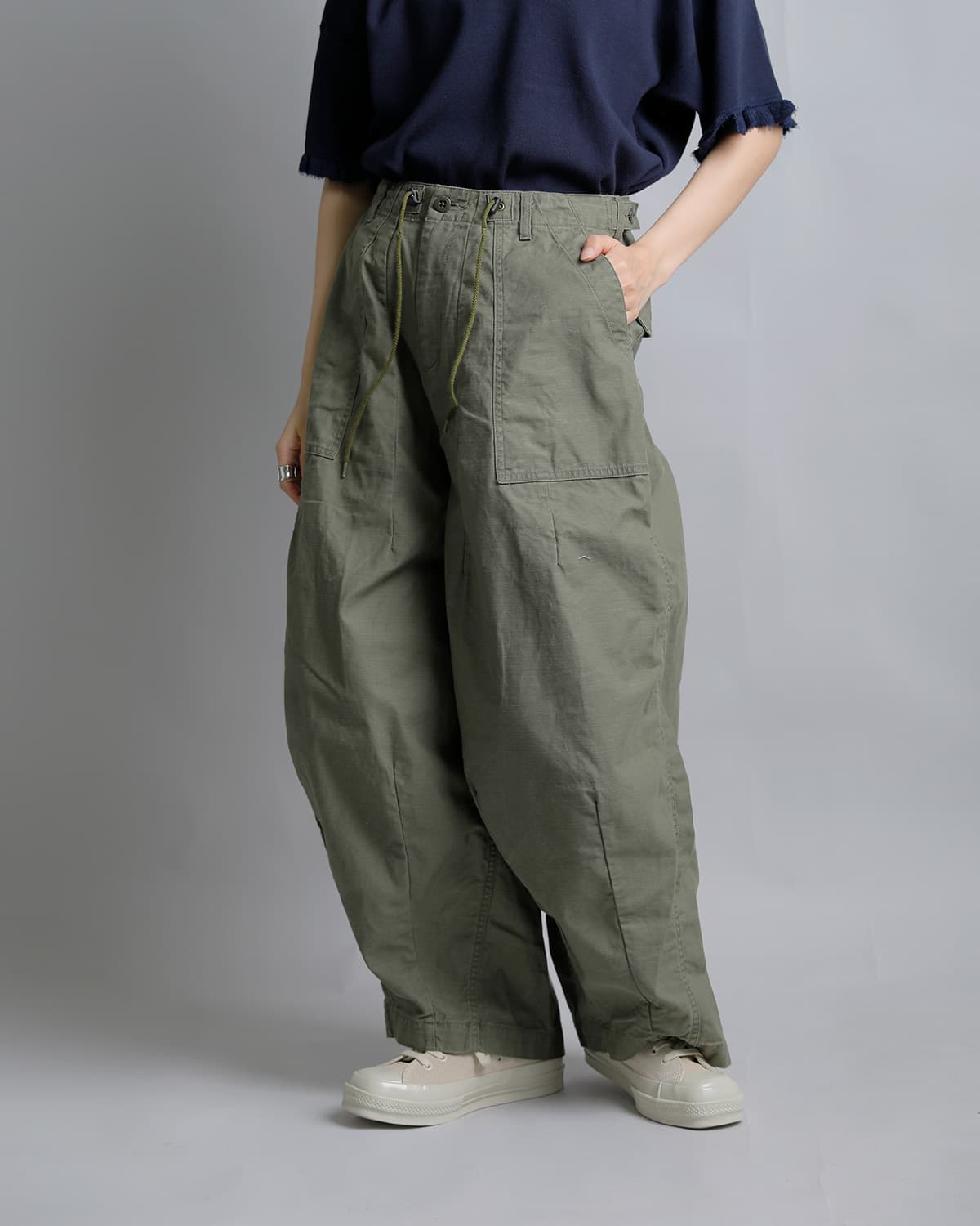 Needles ニードルス コットン H.D.ファティーグパンツ “H.D. Pant