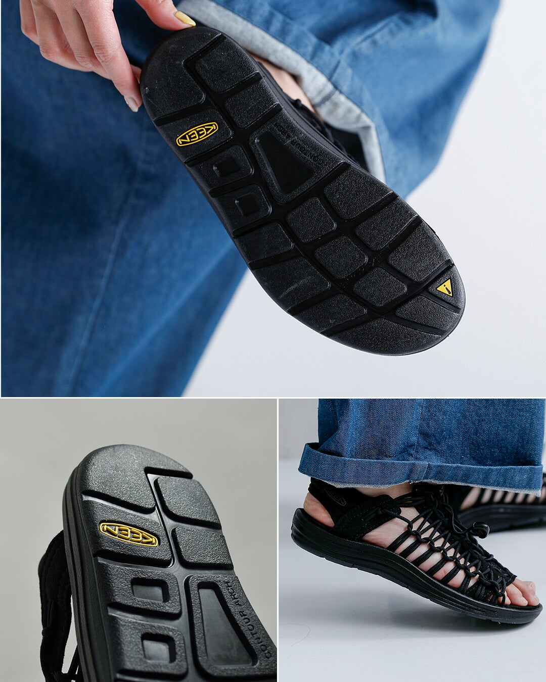 KEEN キーン ユニーク ツー オーティー オープントゥ スニーカー