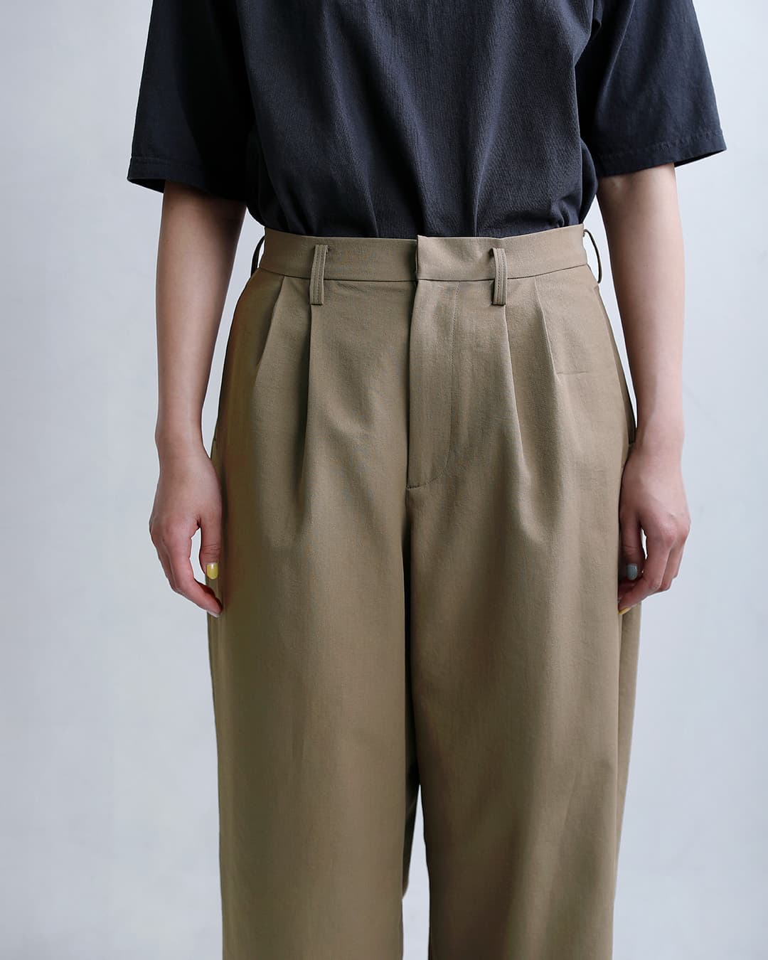 20%OFF】Dulcamara ドゥルカマラ ドライポリ ヘムタック パンツ d126