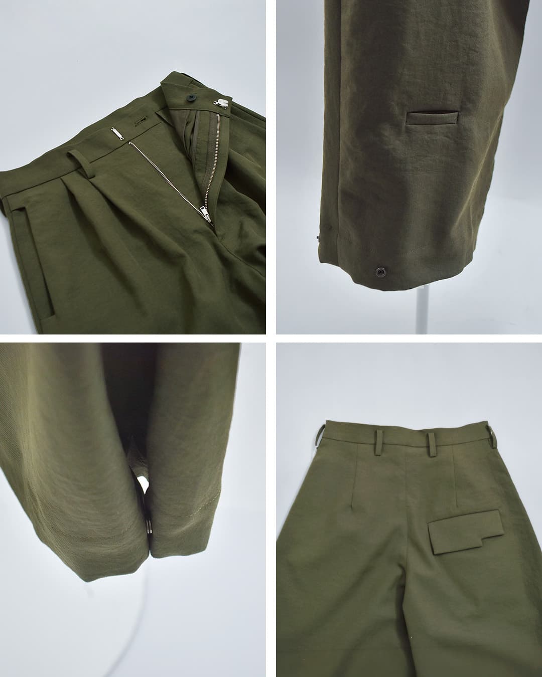 20%OFF】Dulcamara ドゥルカマラ ドライポリ ヘムタック パンツ d126