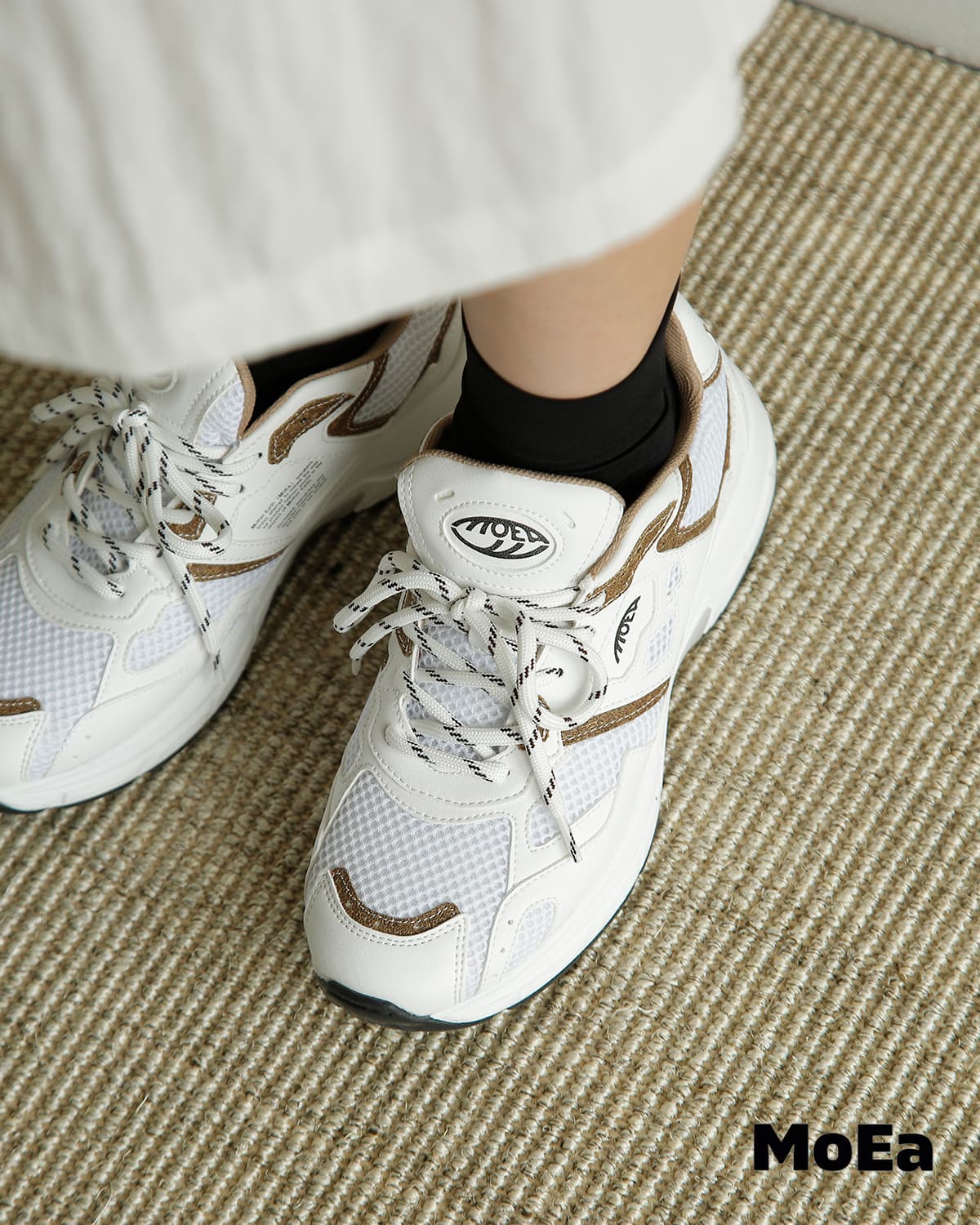 モカ Кросівки Hoka x Satisfy Mafate Speed 4 Lite Coffee - UNIFORM