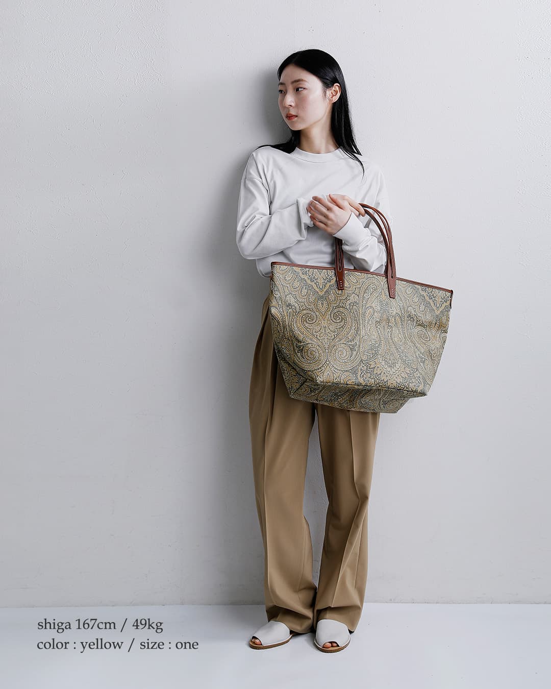 A VACATION ア ヴァケーション ペイズリー トート バッグ ROAM 26ss
