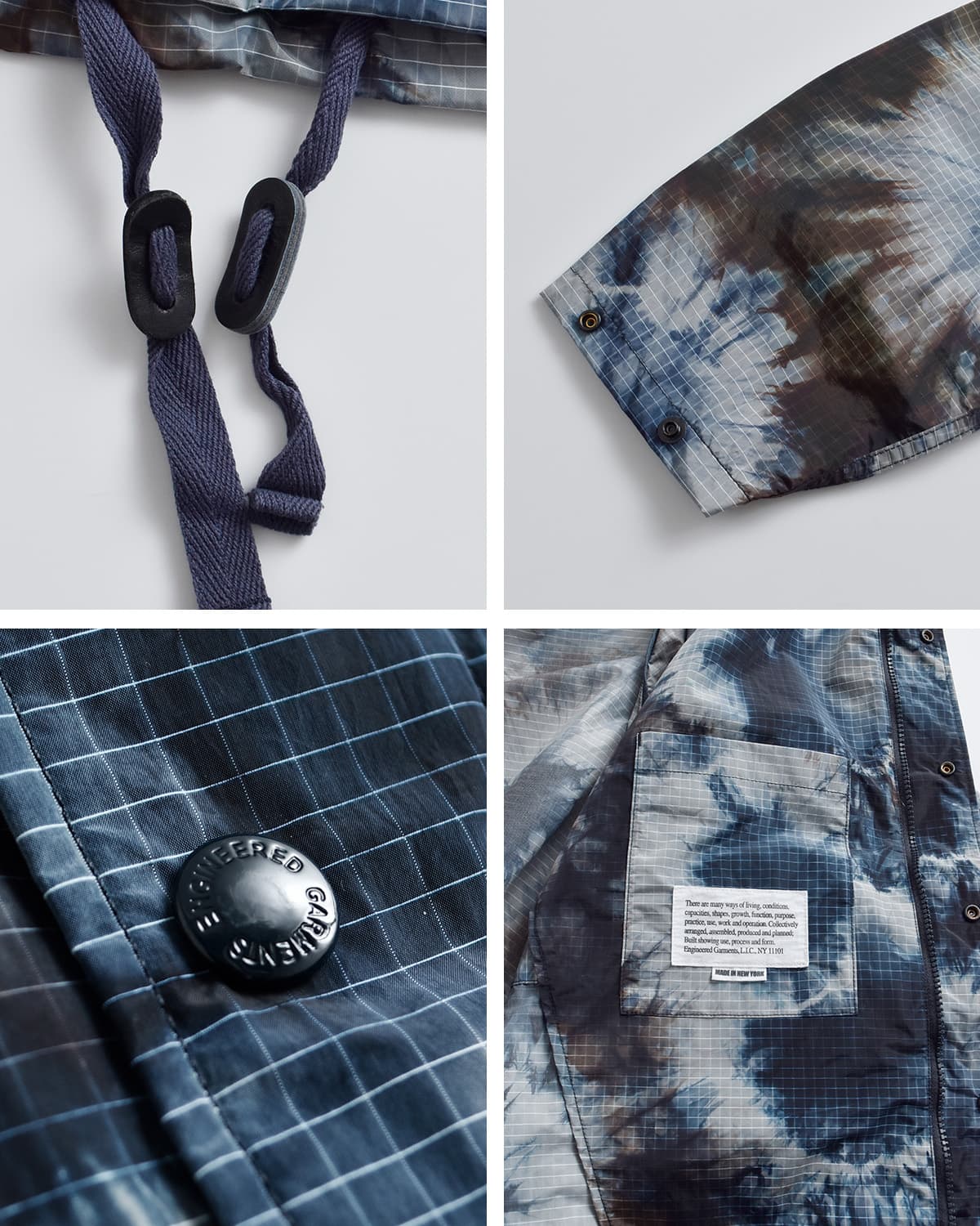 ENGINEERED GARMENTS エンジニアド ガーメンツ タイダイ リップス