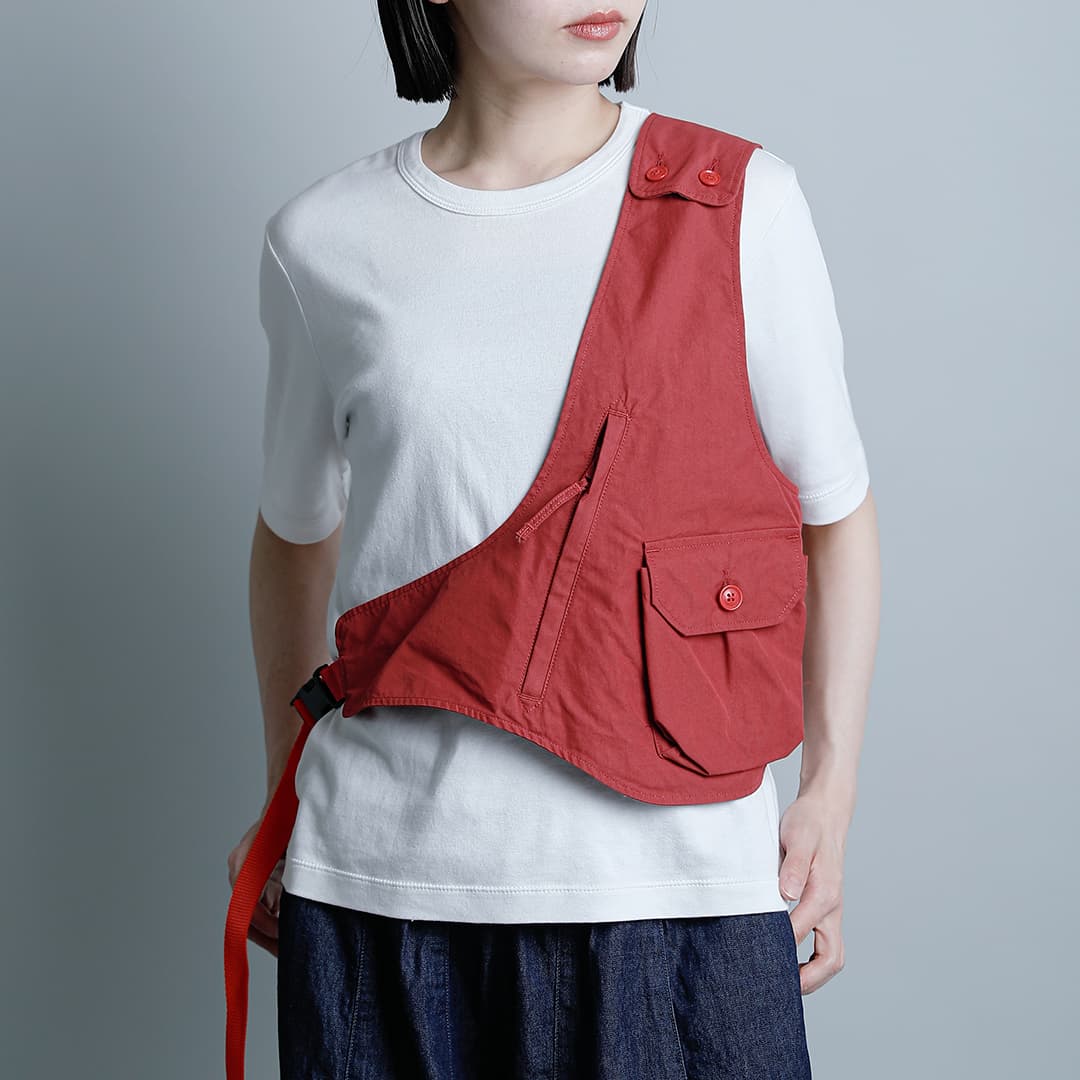 エンジニアドガーメンツ/ショルダーベスト/ナイロン クーポン対象】ENGINEERED GARMENTS エンジニアド ガーメンツ コットン