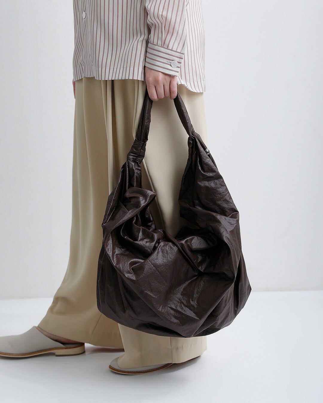 ACOC アコック グロッシー ミッド タングル ツイスト バッグ Glossy