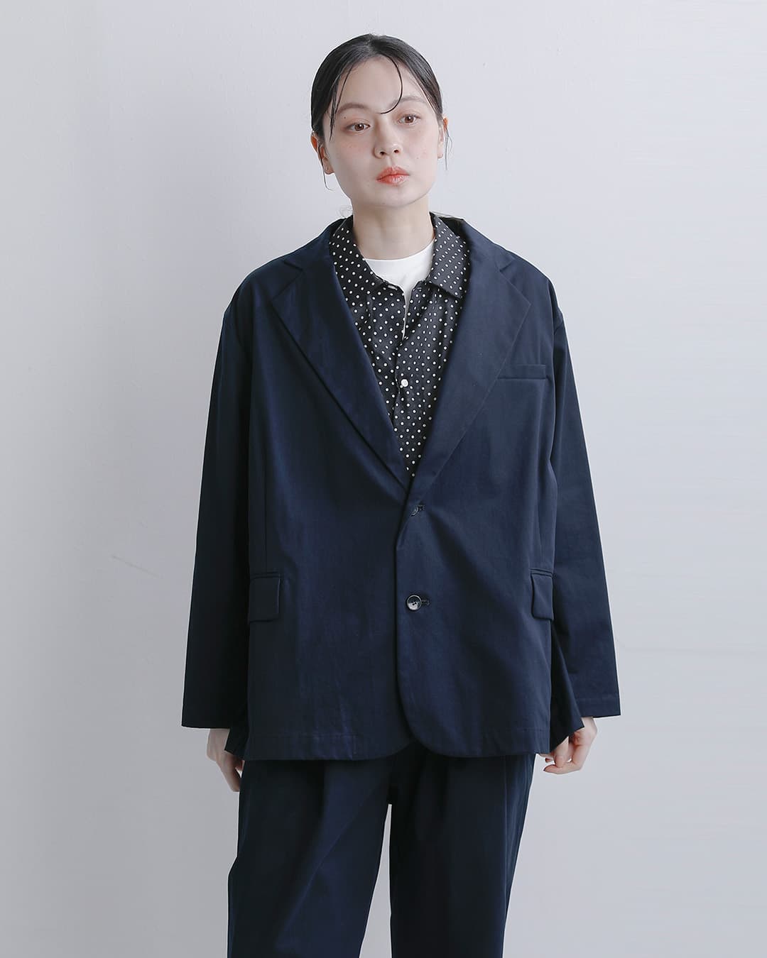 40%OFF】Veritecoeur ヴェリテクール コットンギャバジン テーラード