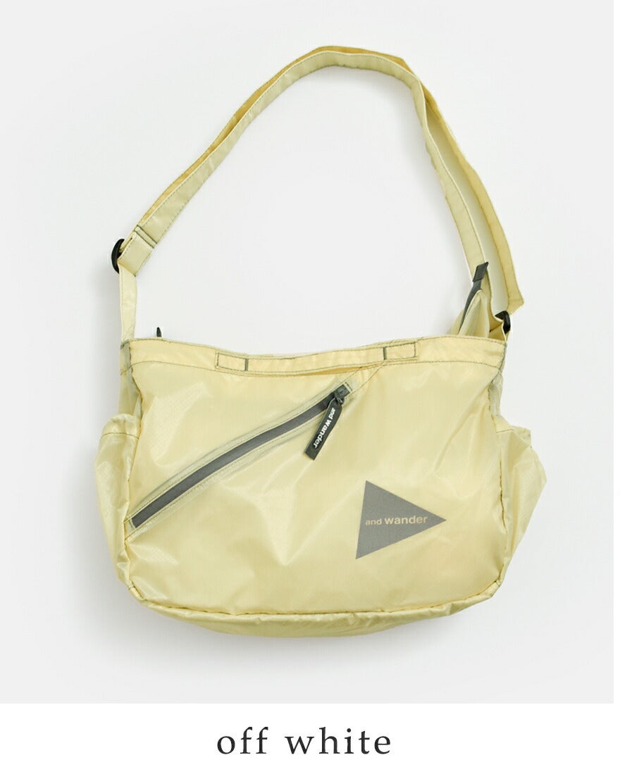and wander アンドワンダー シル ショルダーバッグ sil shoulder bag