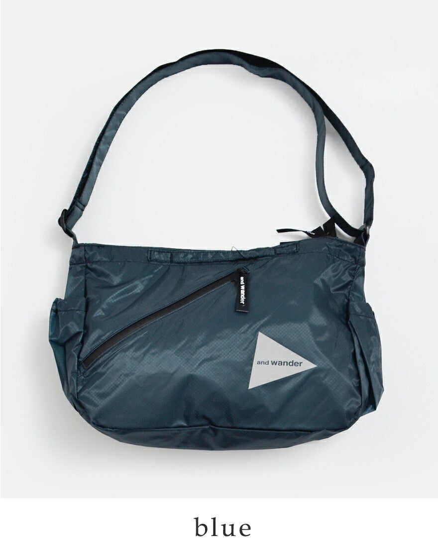 and wander アンドワンダー シル ショルダーバッグ sil shoulder bag