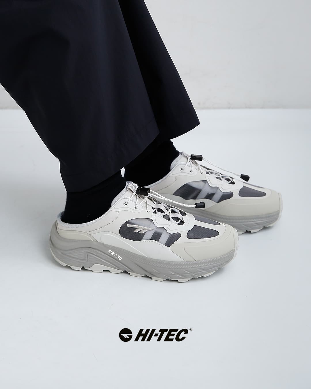 HI-TEC ハイテック イーストエンドフロート ミュールタイプ スニーカー