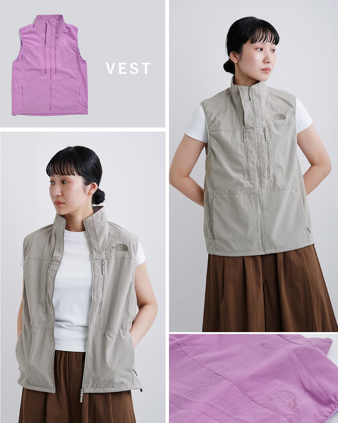 THE NORTH FACE ノースフェイス UVケア 3way スワッシュジャケット