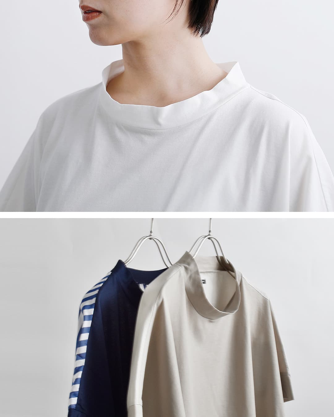 tissu ティシュ 接触冷感 マルチエフェクトコンボ ドルマン Tシャツ