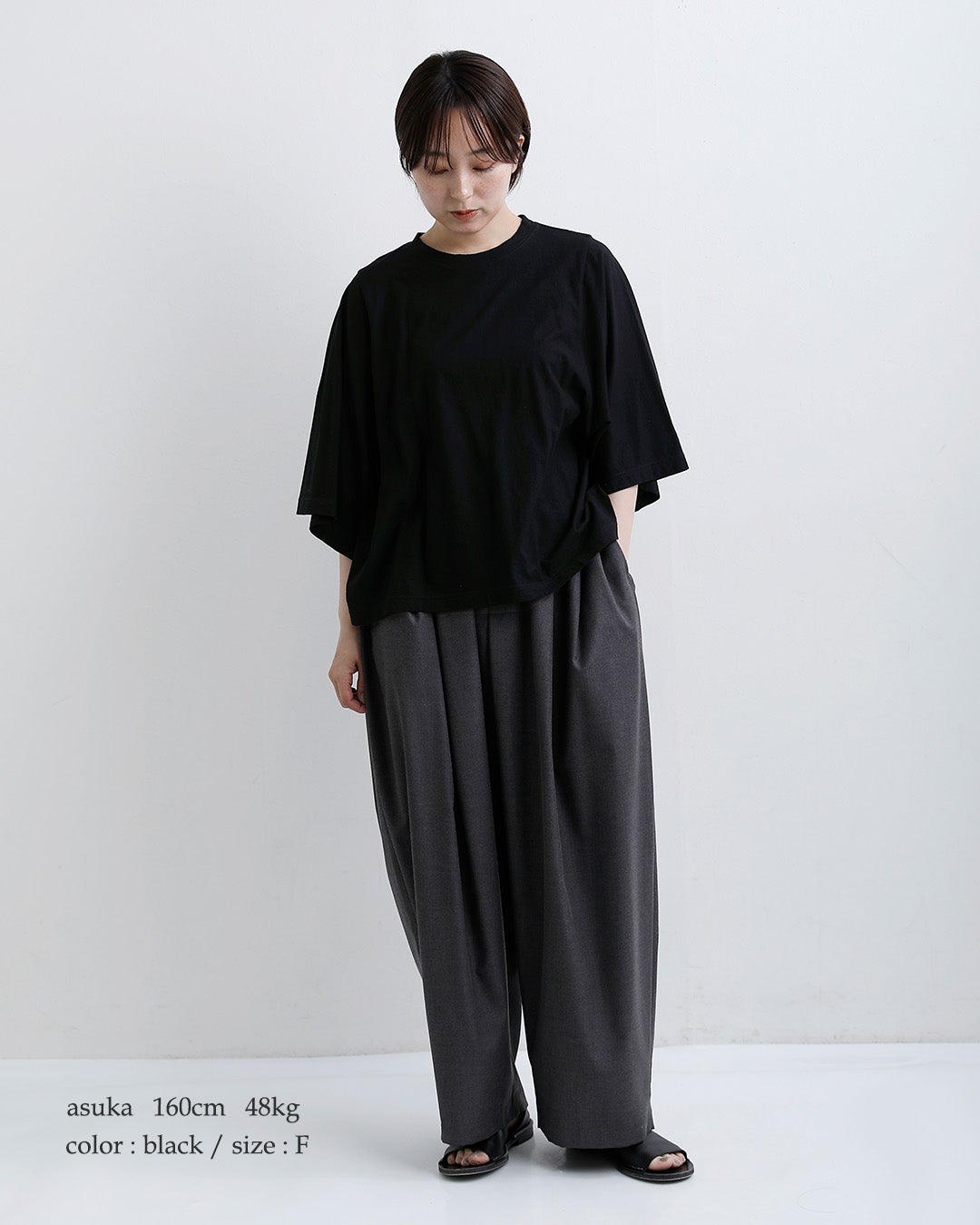 universal seven ユニヴァーサルセブン COOL強撚天竺 BIGスリーブ T