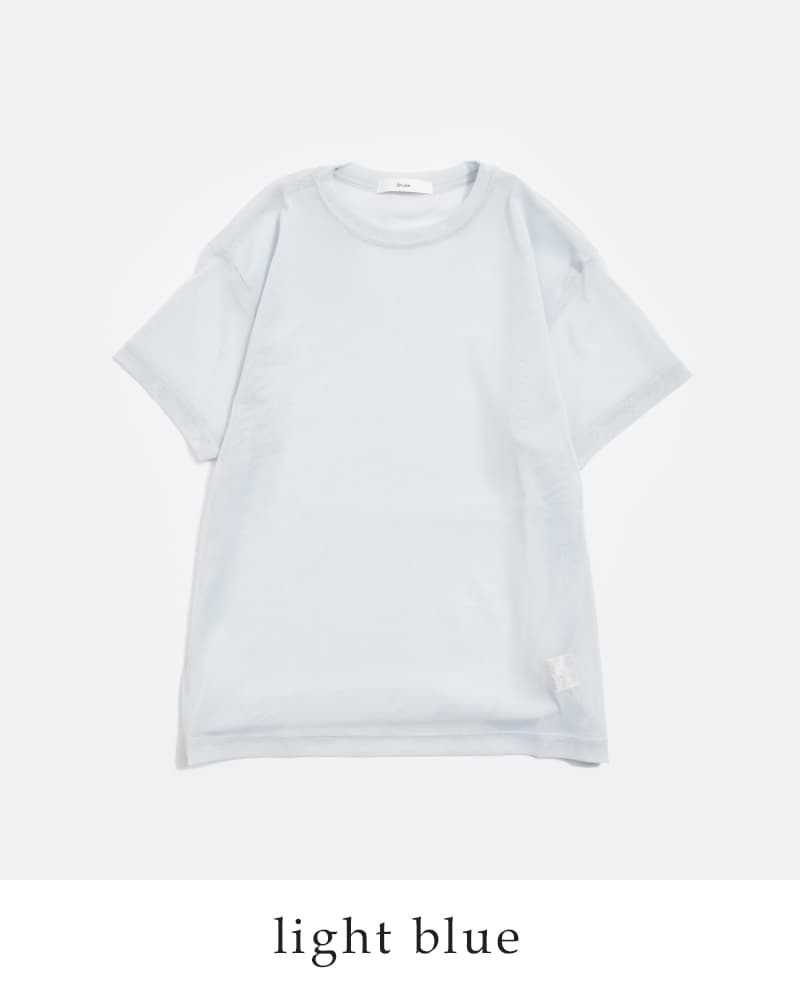 anuke アンヌーク シアー チュール 半袖 Tシャツ Sheer Tulle T-Shirts