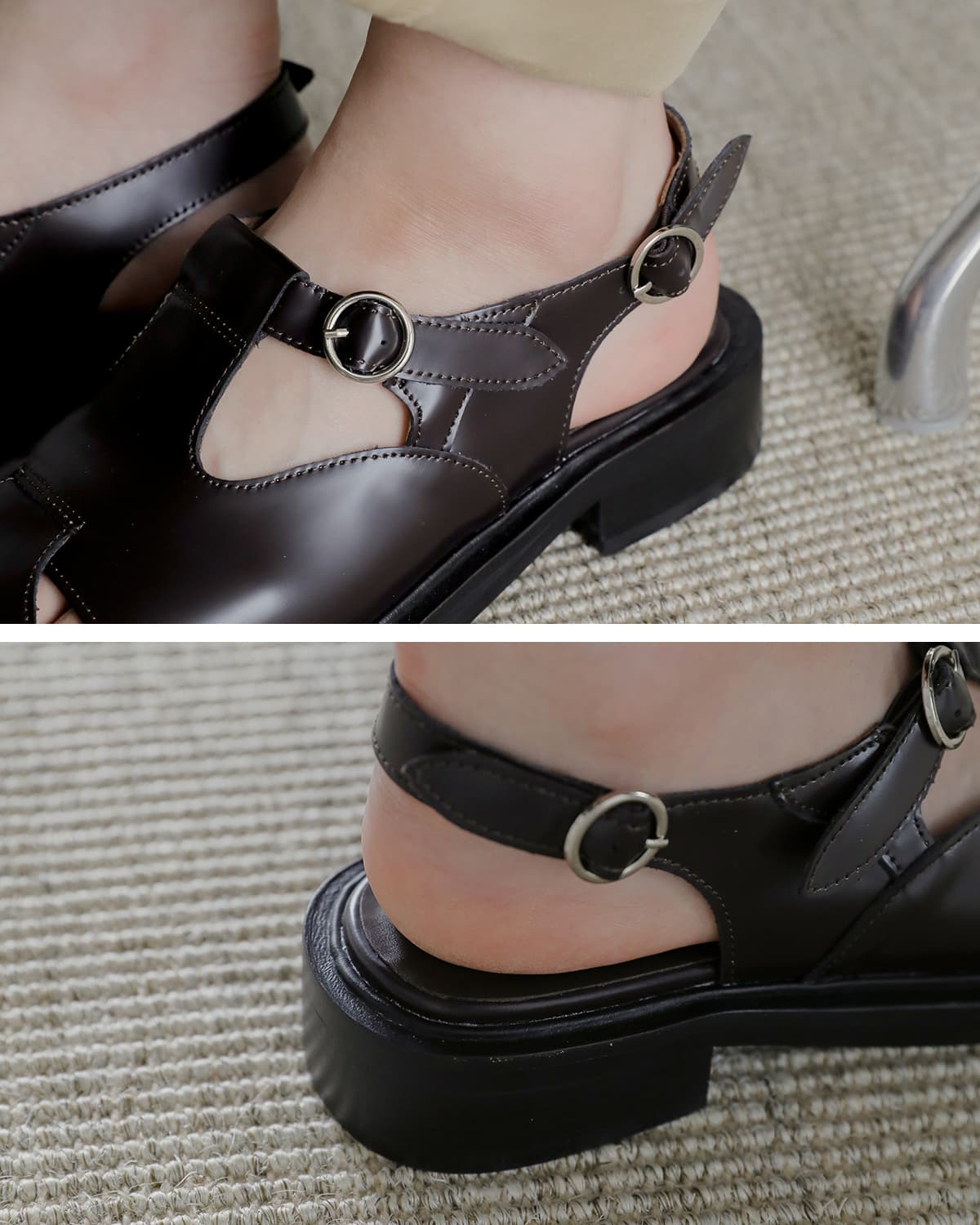 ALM. アルム カウレザー ミュール “SALACIA LEATHER MULES” al128