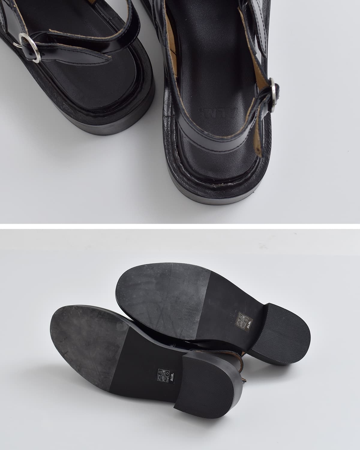 ALM. アルム カウレザー ミュール “SALACIA LEATHER MULES” al128