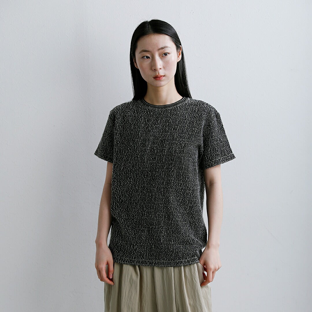 COOHEM コーへン KOUHEN ツイード Tシャツ 11-262-024 レディース