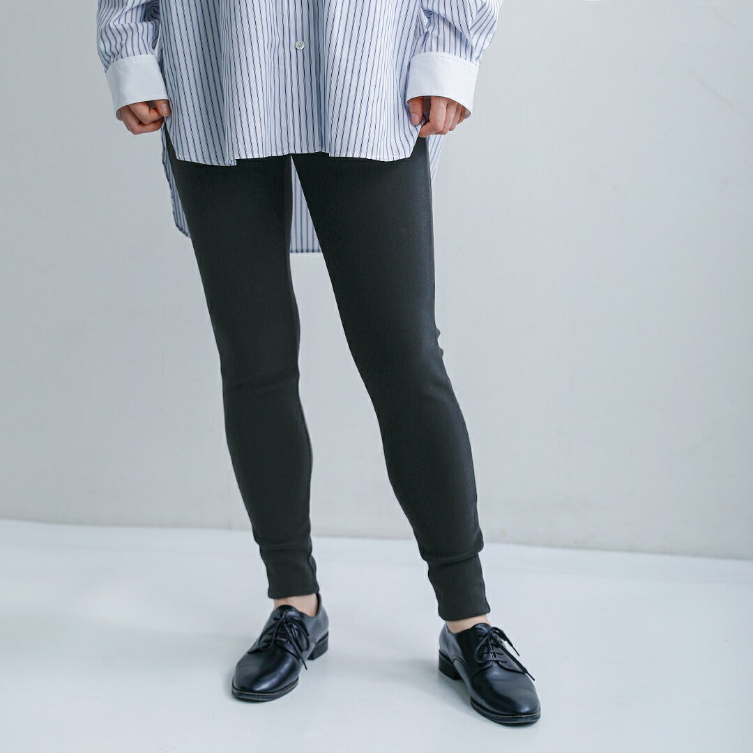 Shinzone シンゾーン ニットジョーゼット レギンスパンツ KNIT