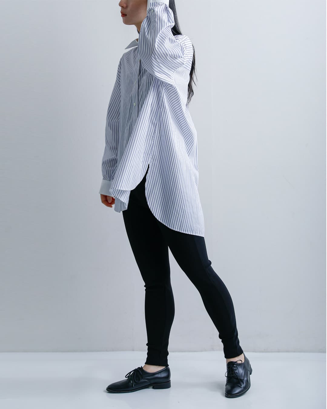 Shinzone シンゾーン ニットジョーゼット レギンスパンツ KNIT