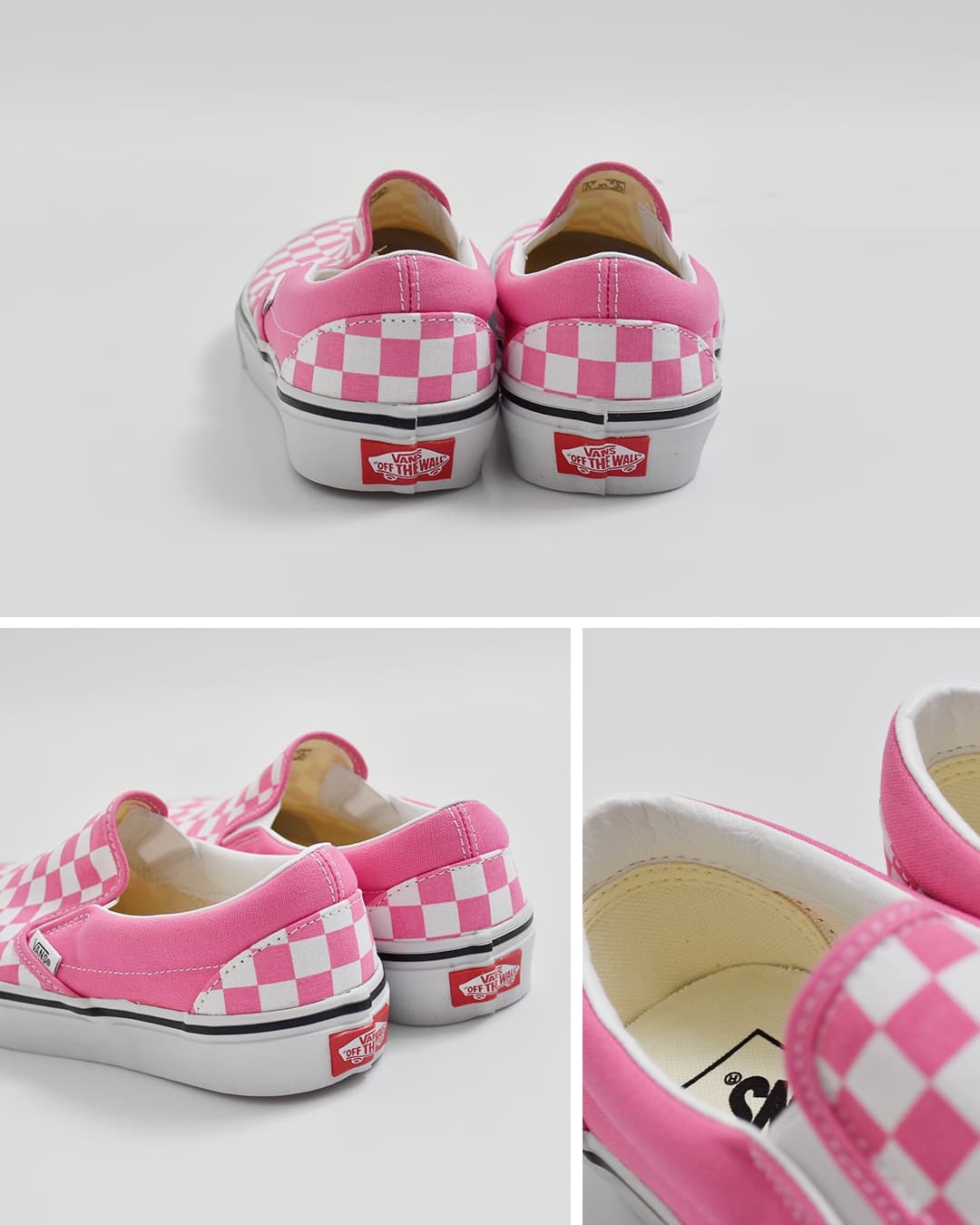 Vans ヴァンズ クラシック スリッポン チェッカーボード スニーカー