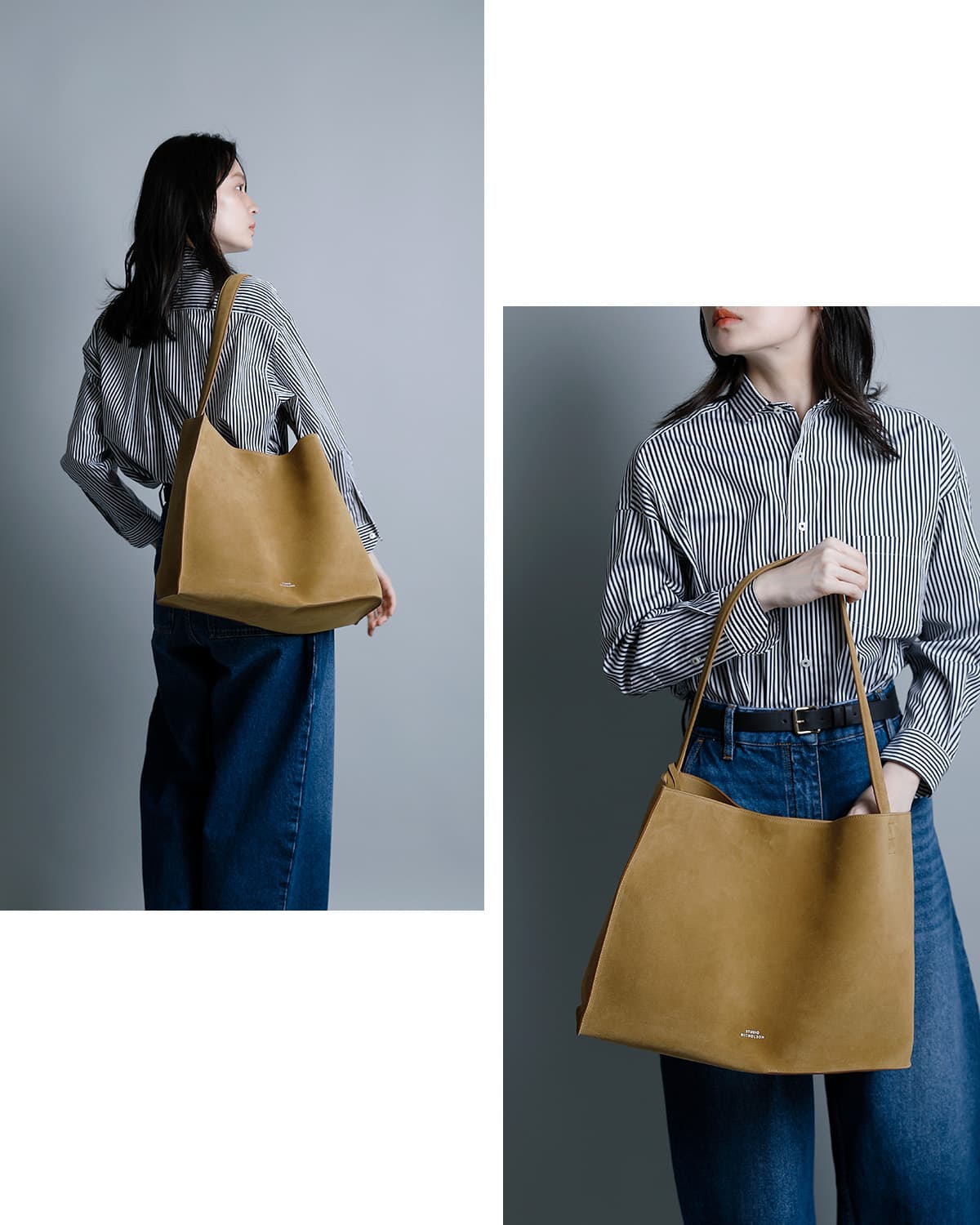 STUDIO NICHOLSON スタジオ ニコルソン DOUBLET スエード トートバッグ
