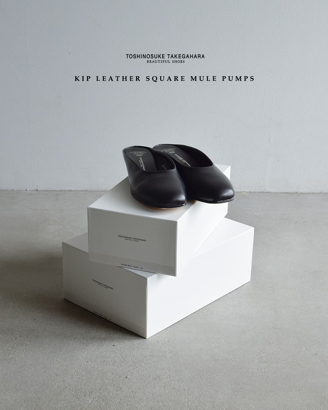 BEAUTIFUL SHOES ビューティフルシューズ キップレザー スクエア