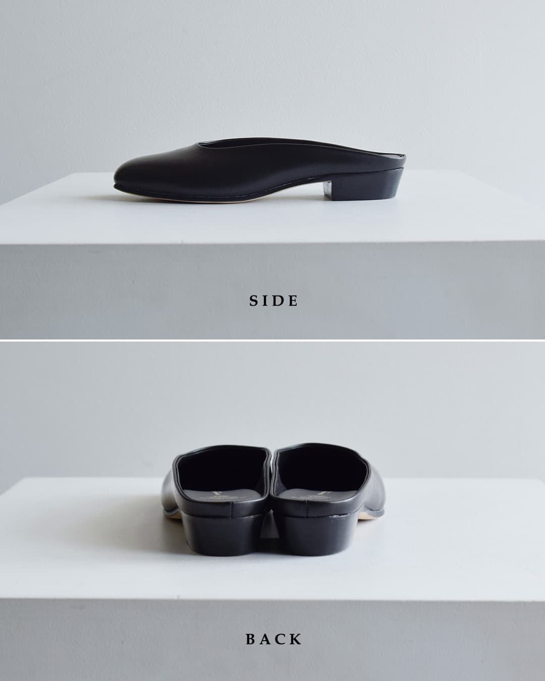 3こ1】BEAUTIFUL SHOES ビューティフルシューズ キップレザー スクエア