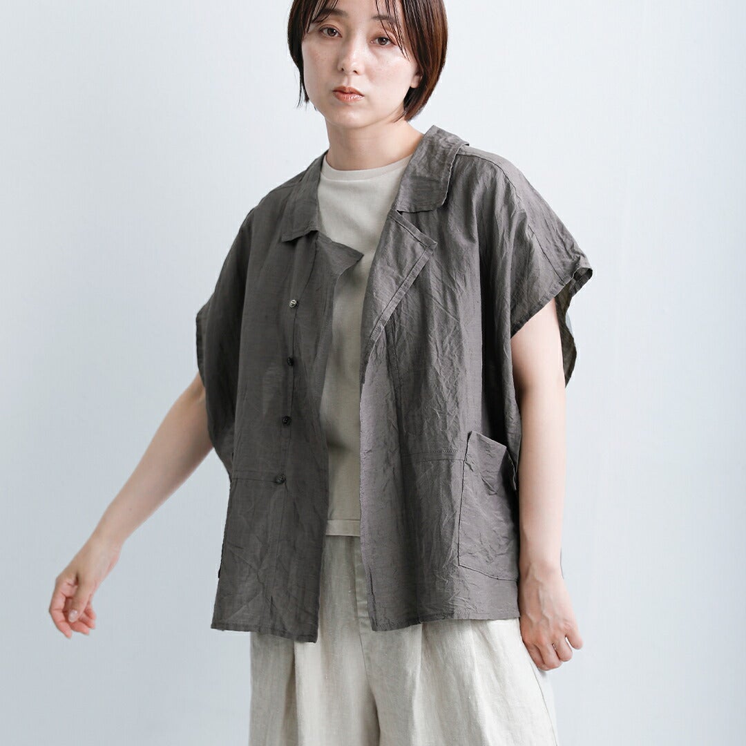 Vlas Blomme ヴラスブラム シルクリネンコットン ヴィンテージ