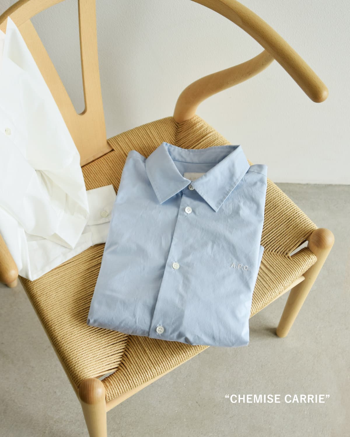 40%OFF】A.P.C. アー ペー セー コットンポプリン 長袖シャツ CHEMISE