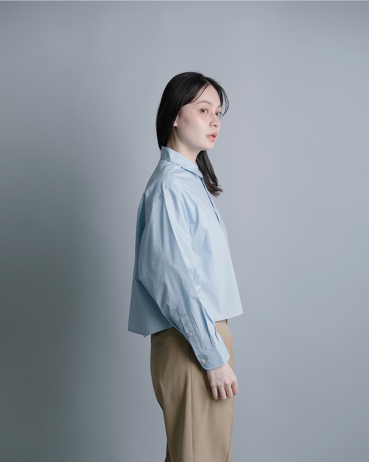 A.P.C. アー ペー セー コットンポプリン 長袖シャツ CHEMISE CARRIE