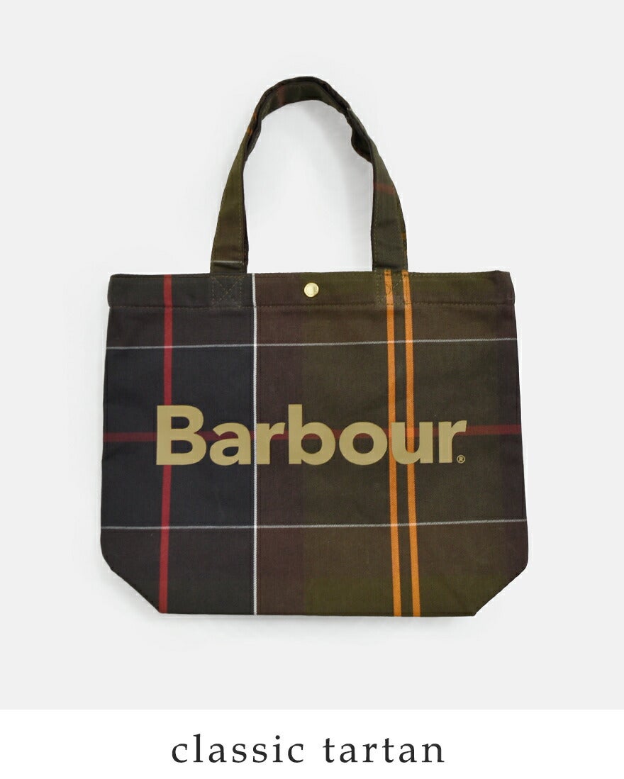 Barbour バブアー ミニ テルフィールド タータンチェック トートバッグ