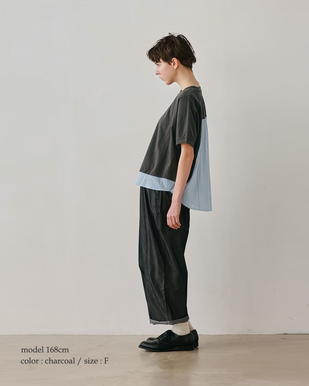 40%OFF】kelen ケレン 80ローン コットン ストライプ ドッキング