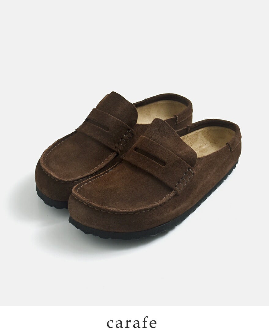 Naples Wrapped / サボサンダル　UK42（実質の日本サイズ28） BIRKENSTOCK ビルケンシュトック ネープルズ ラップ スエードレザー