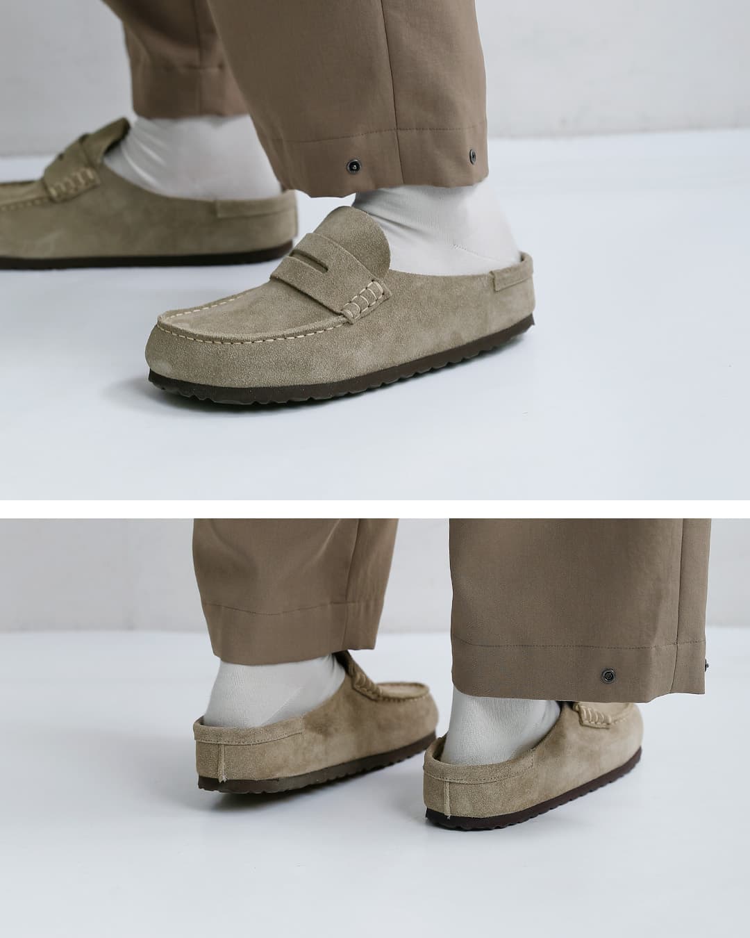 BIRKENSTOCK ビルケンシュトック ネープルズ ラップ スエードレザー