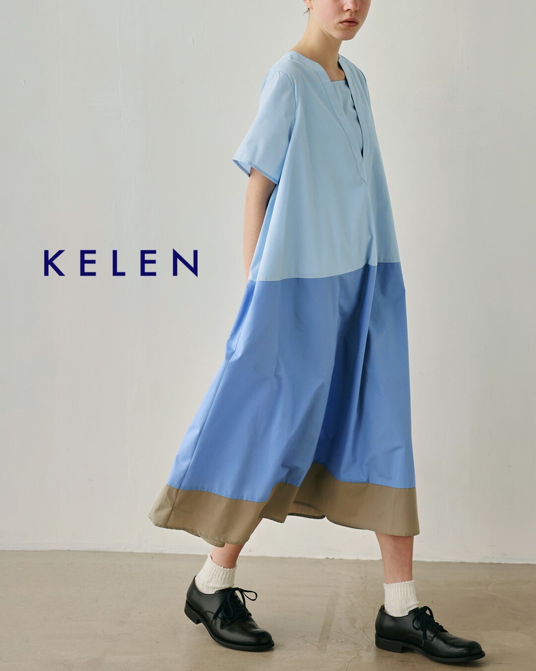kelen ケレン ポリエステル コットン ライトウェザー トリコロール