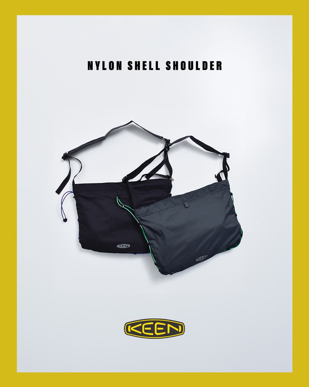 けーえぬ バック KEEN キーン ナイロンシェル ショルダーバッグ NYLON SHELL SHOULDER