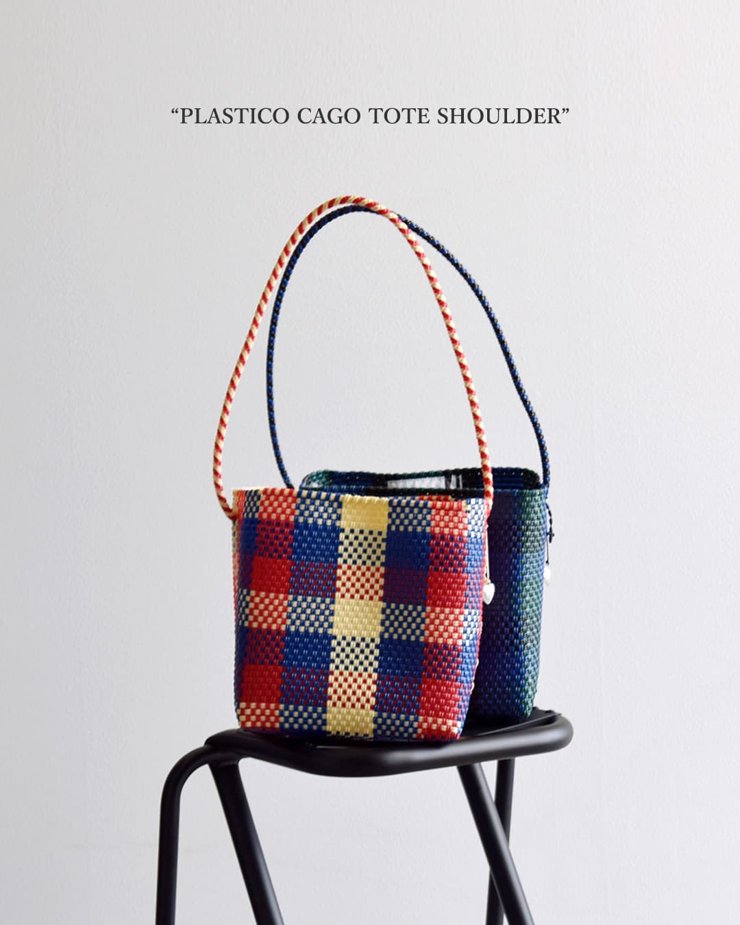 20%OFF】OJO DE MEX オホ デ メックス チェック カゴ トートバッグ