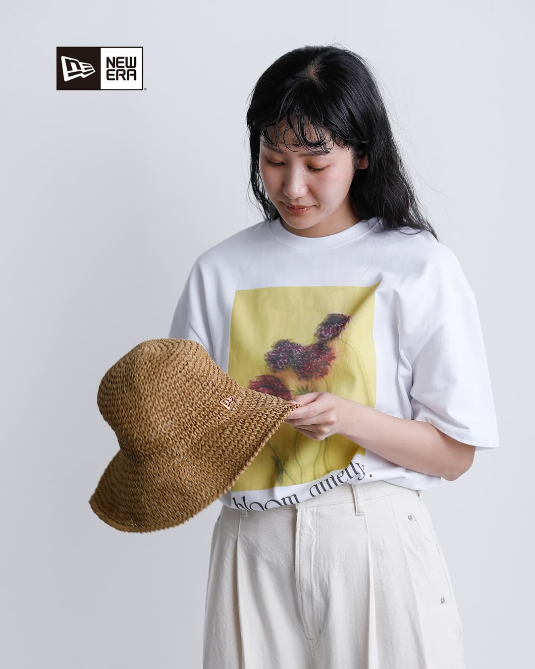 NEW ERA ニューエラ アドベンチャー ワイドブリム ペーパークロシェ
